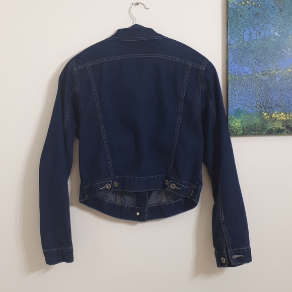 Brody Cropped Jean Jacket M - Picture 3 of 7